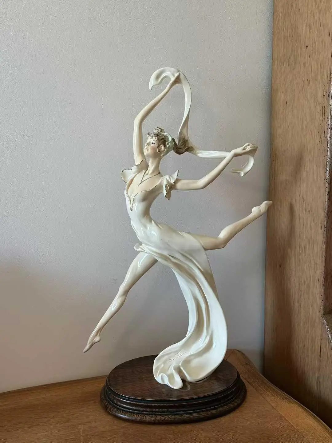 Italian 1960s–1990s Resina Stone-Resin Sculpture, 49.5 cm