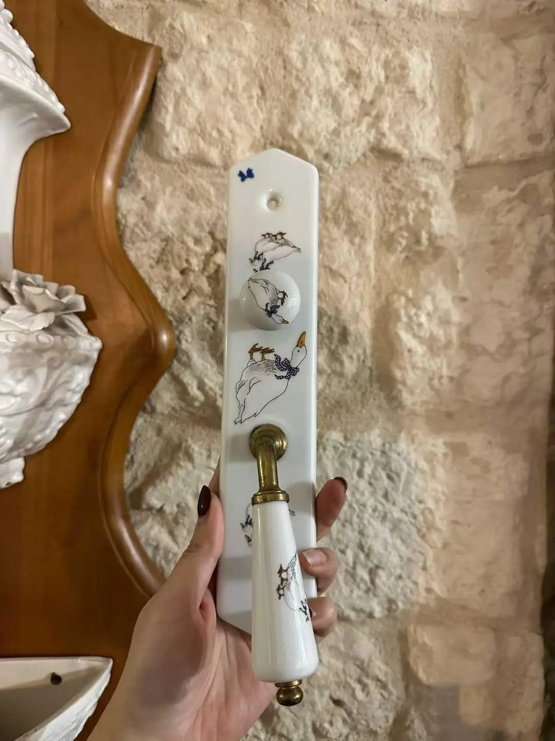 French Vintage Door Handle