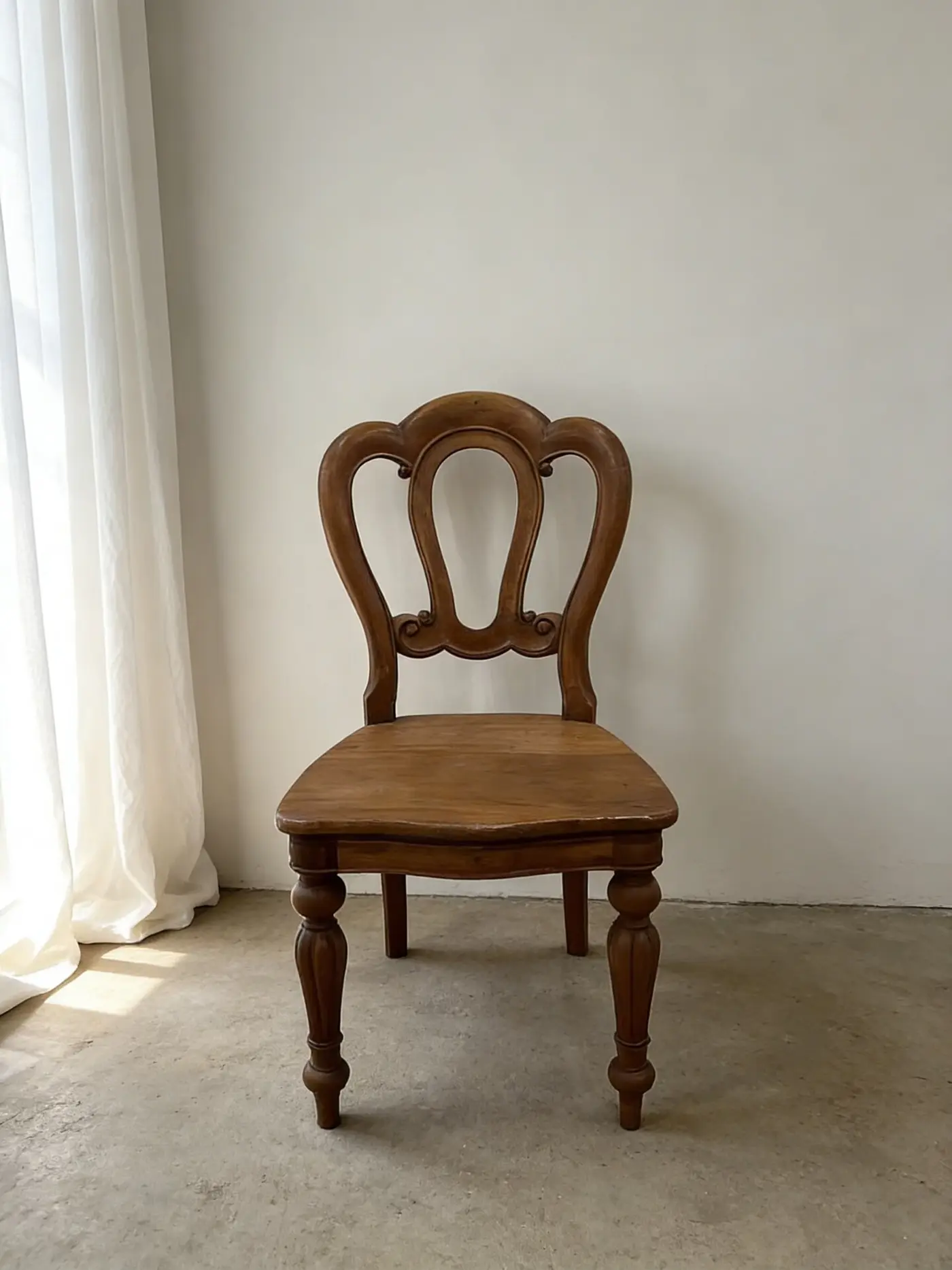 French Vintage Solid Wood Chair
