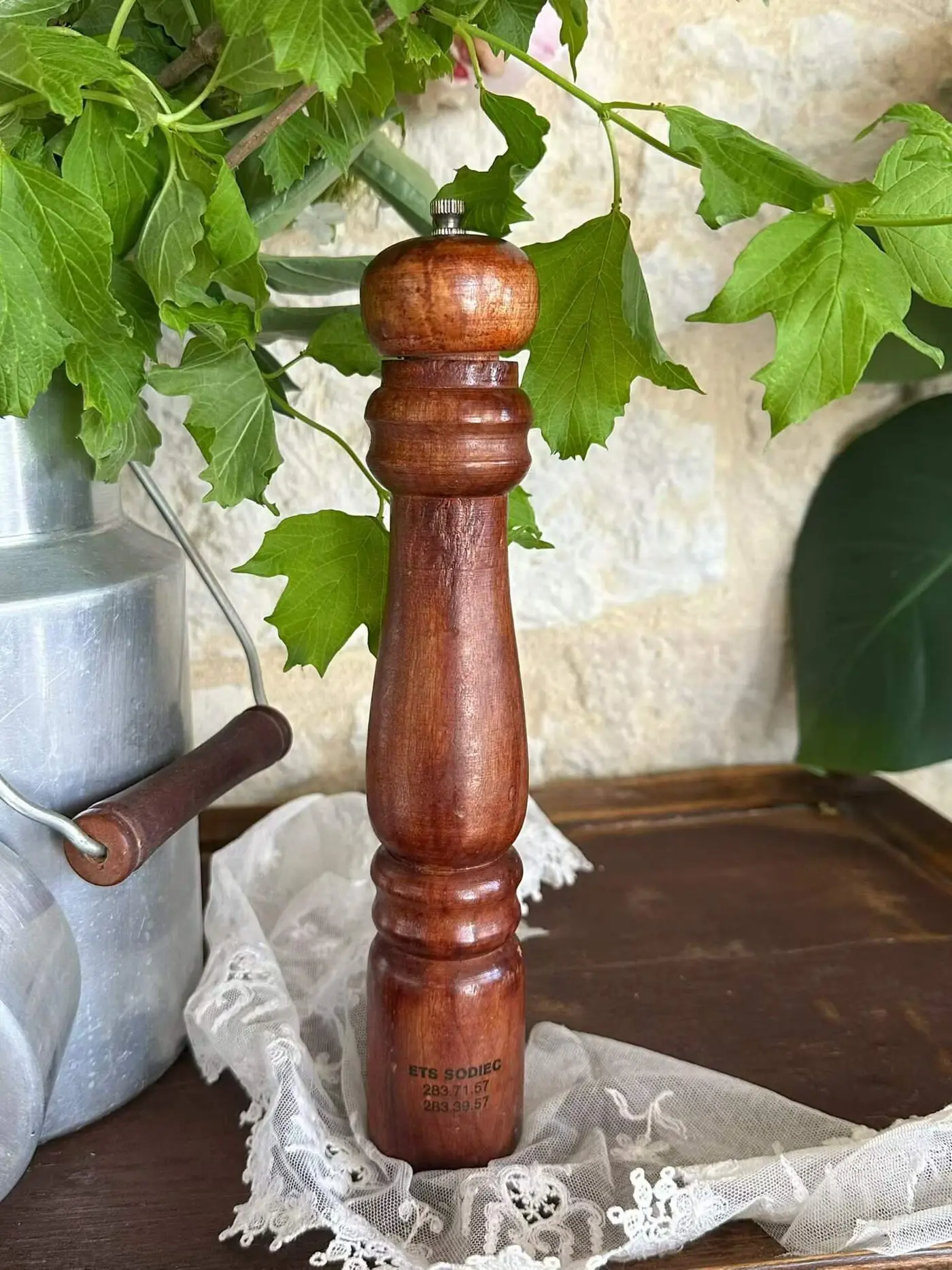 French Commercial Pepper Grinder, 1960–1980