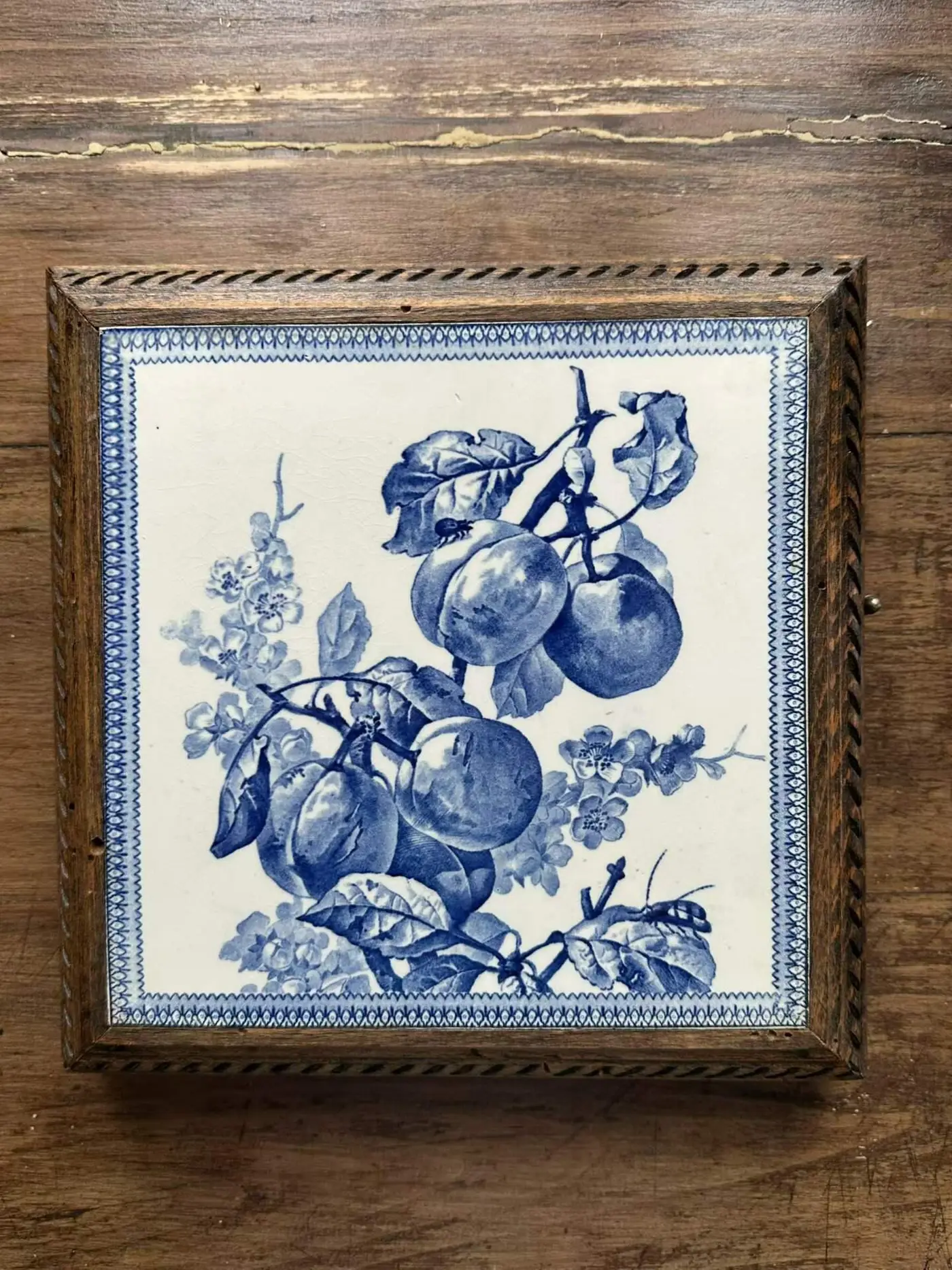 French Antique Music Box Heat Pad
