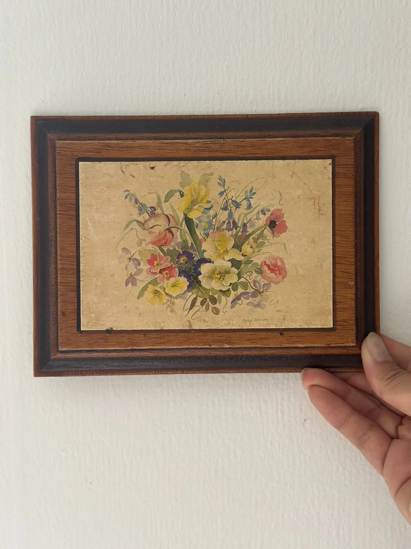 French Vintage Floral Wall Art