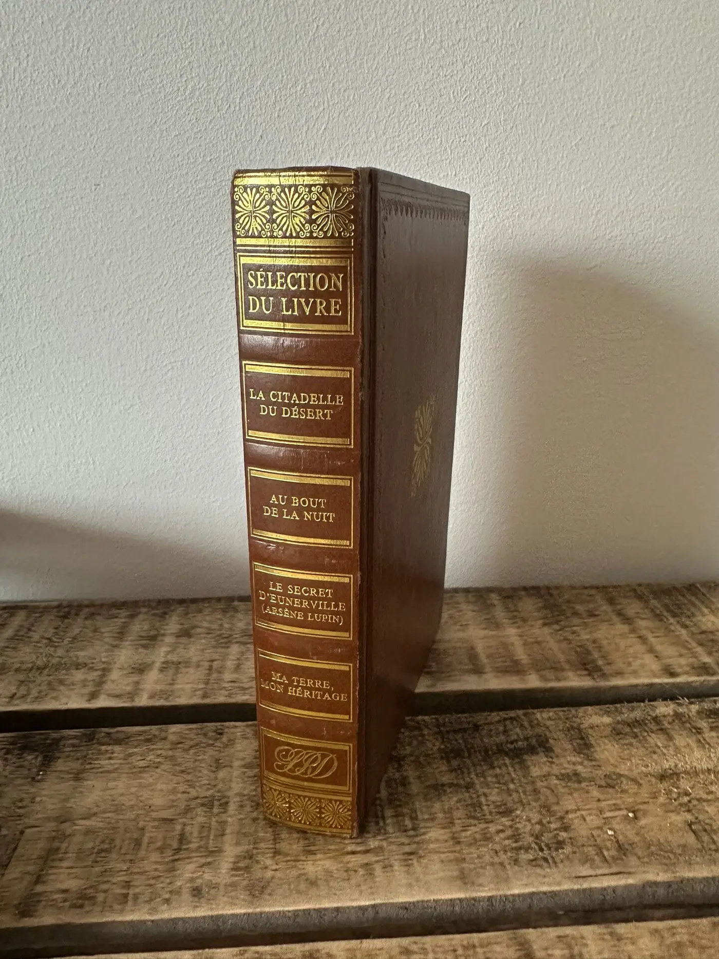 Vintage French Sélection du Livre — Leatherbound Compilation