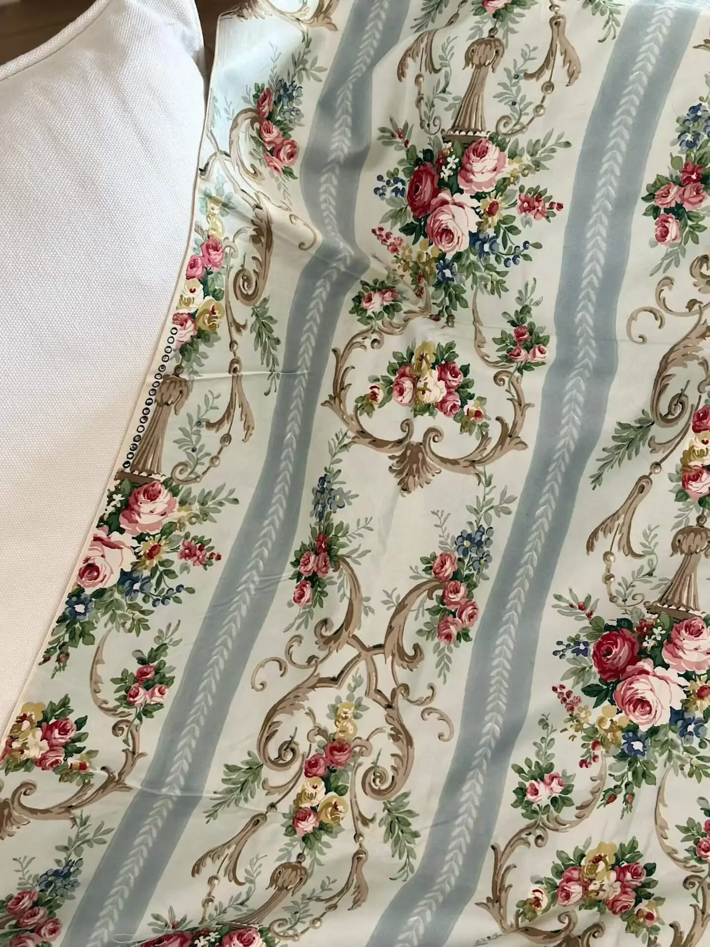 Italian 1960s Vintage Fabric, Wide 66 cm x 253 cm for DIY & Home Crafts