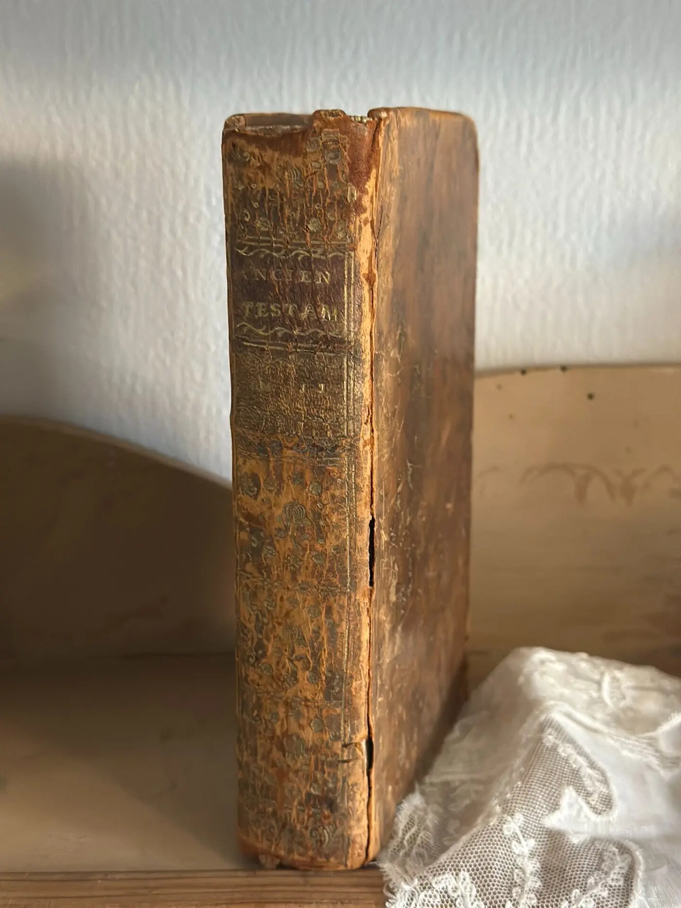 Antique French Book: Abrégé de l’Histoire et de la Morale de l’Ancien Testament