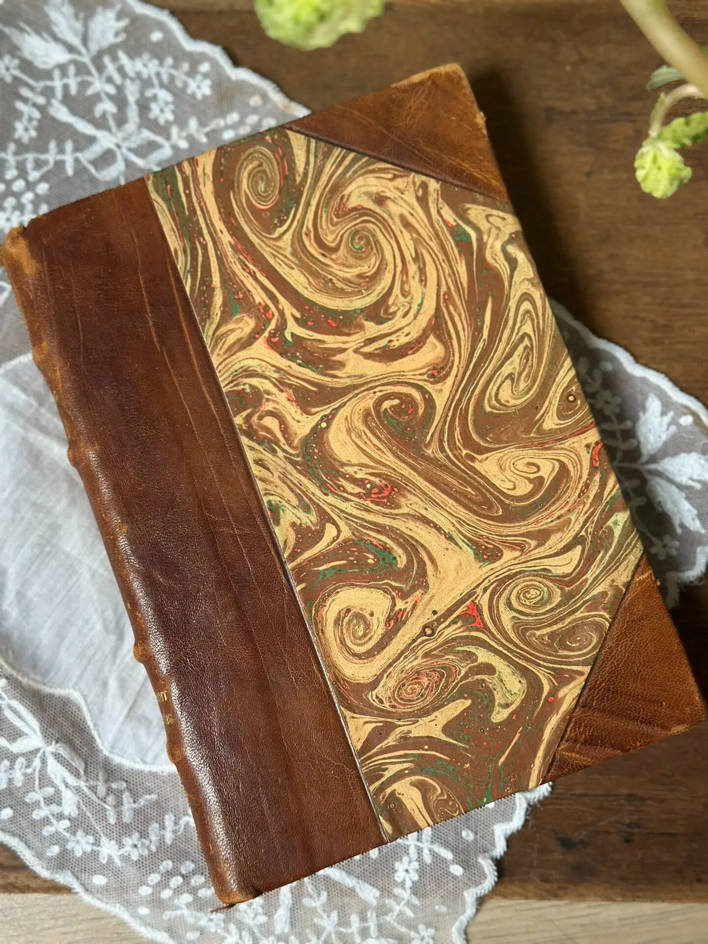 1969 French First Edition by François Mauriac — Vintage Leather-bound 'Youth of Yesteryear'