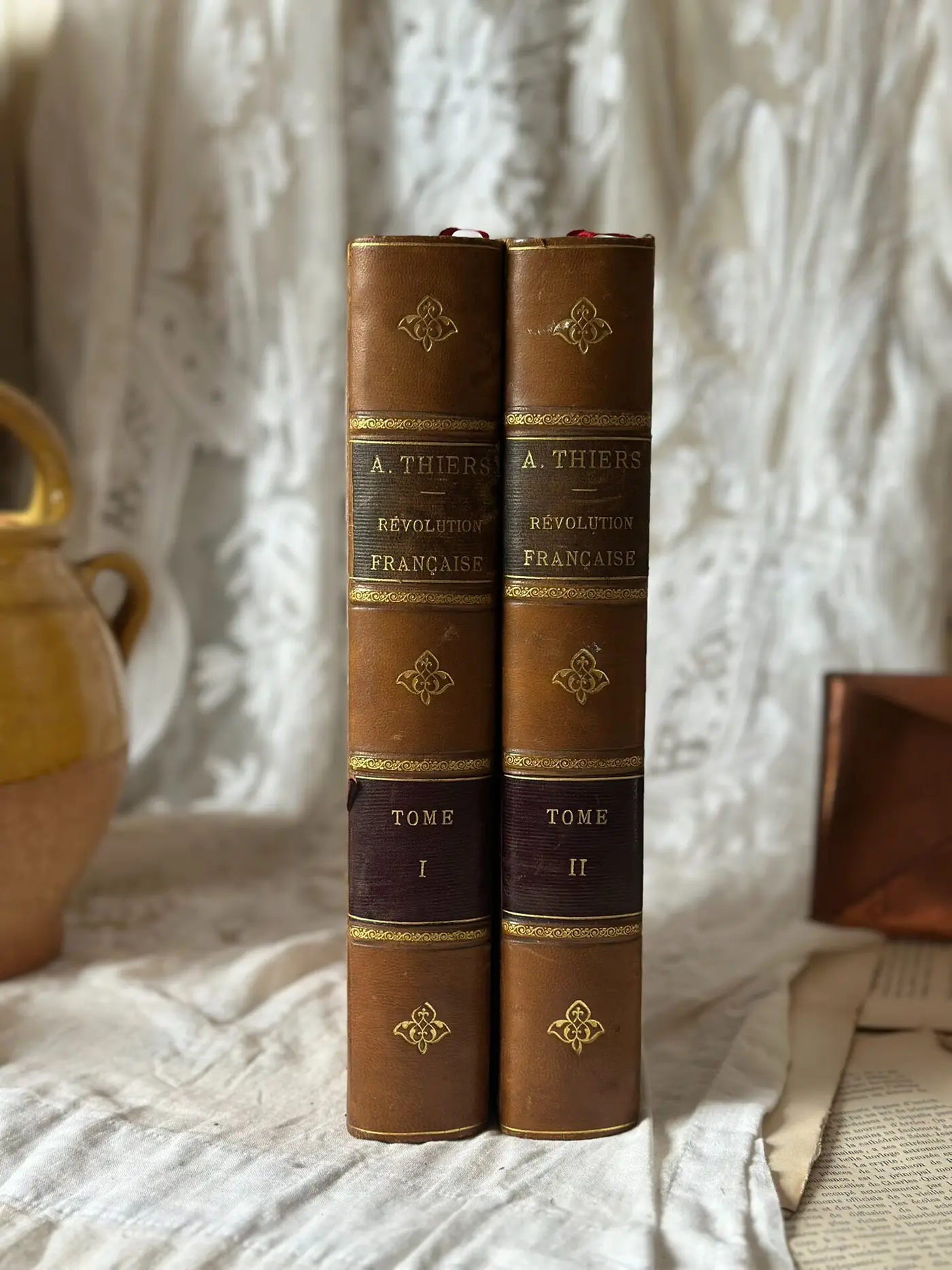 History of the French Revolution, Volume I — Adolphe Thiers, French illustrated antique book