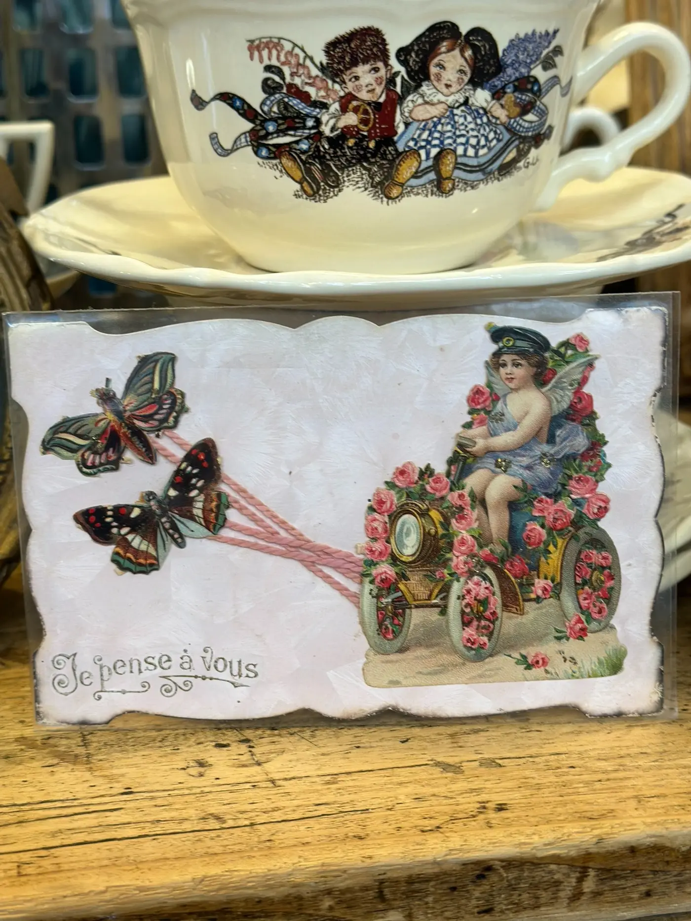 Rare French Antique Postcards — Junk Journal Ephemera