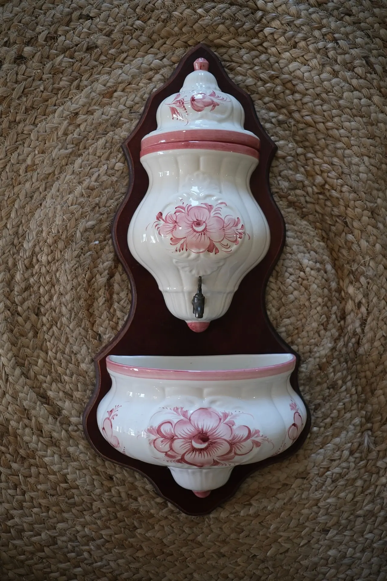 French vintage wall fountain