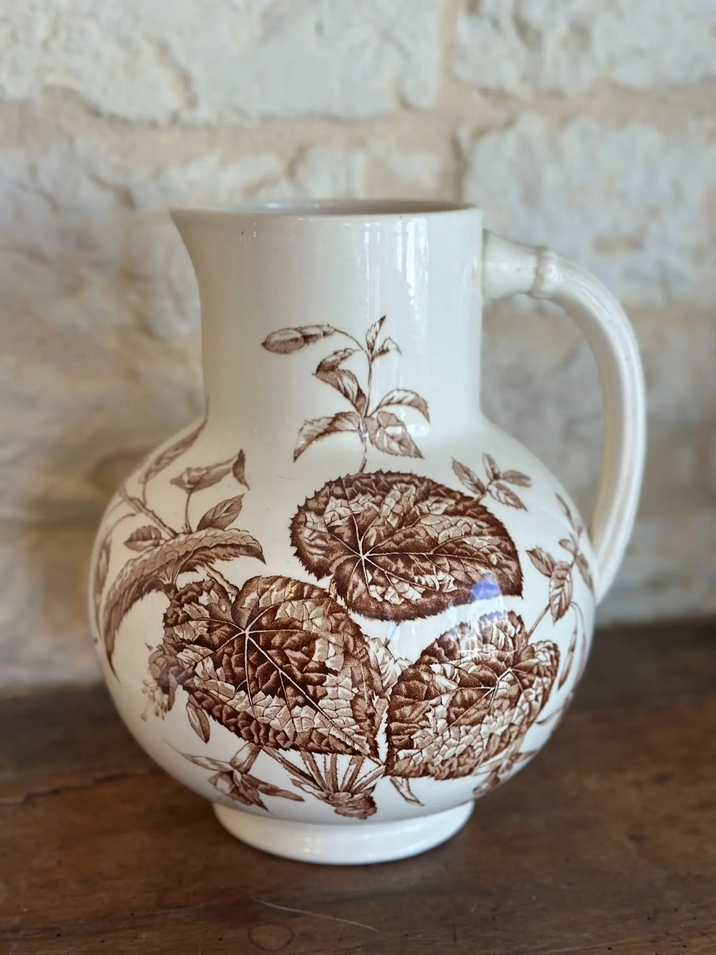 Dutch Antique Large Water Jug — Two Fine Hairline Cracks