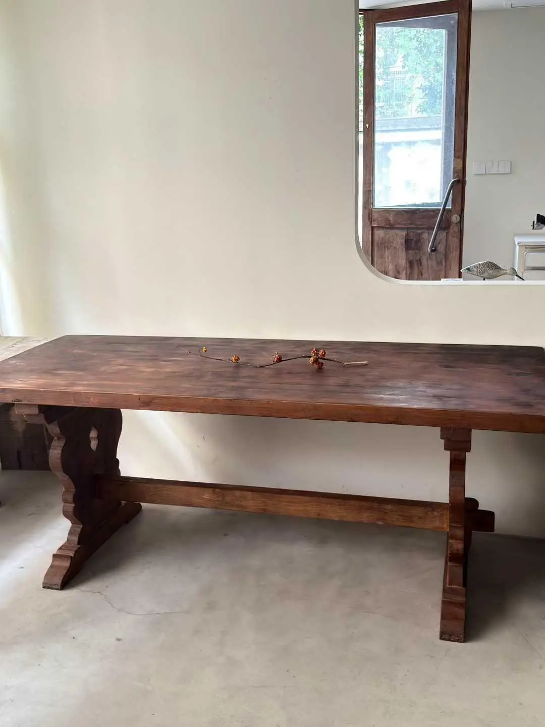 French Vintage Monastery / Farmhouse Table, Oak