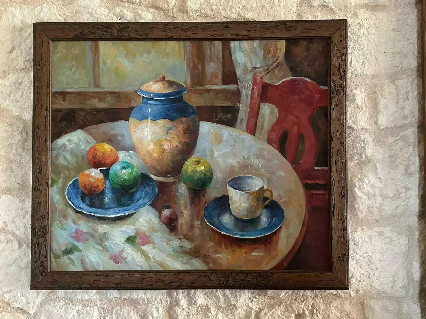 1970–1990 Spanish Vintage Landscape Oil Painting